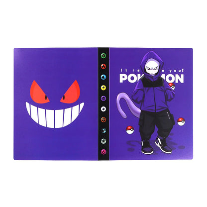 Charizard 240Pcs Card Album – Anime Card Binder for Mewtwo, Charizard & Collections, Protector Folder Gift