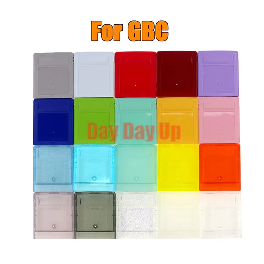 2PCS Game Boy Cartridge Shell Case - Replacement Housing with Screws & Logo for GBC, GB, GBP & GBA SP Game Cards