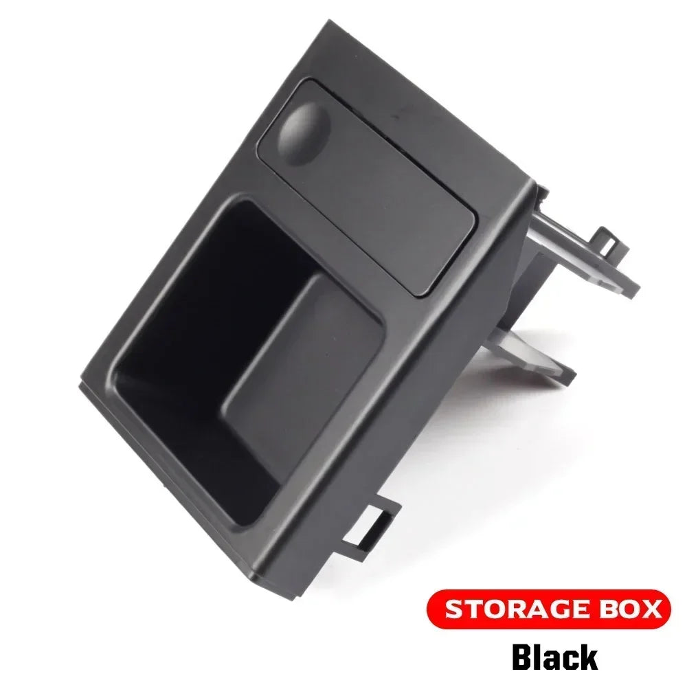 Double Hole Car Storage Box – Coin & Cup Holder for BMW E46 Series 1999-2006, Front Center Console, OEM 51168217953