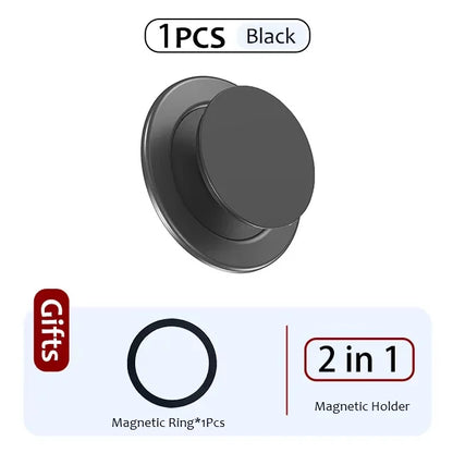 Popped Magnetic Foldable Phone Grip - N52 Magnetic Ring Holder and Expandable Stand for iPhone 17, 16, 15, 14, and 13