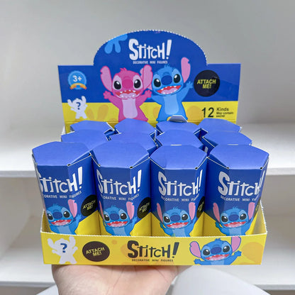 12PCS Surprise Blind Box Cartoon Character Dolls – Cute Model Toy Figures for Mobile, Car & Desktop Decoration Gift