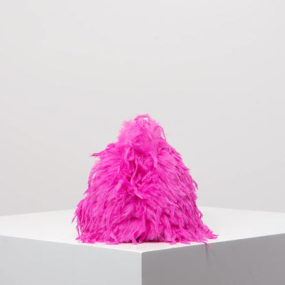 Dopamine Y2K Plush Clutch Bag – Candy-Colored Women's Clip Purse for Dinner or Party Dresses