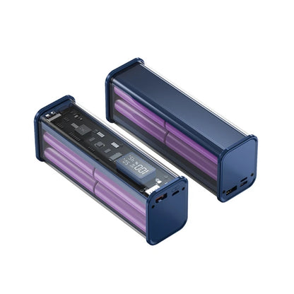 Professional 22.5W DIY Battery Charger Case – PD Fast Charging Box for 8PCS 18650 Polymer 20000mAh Battery