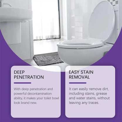 Toilet Cleaning Foam - Bathroom Toilet Cleaner and Deodorizer for Odor Removal and Long-Lasting Freshness