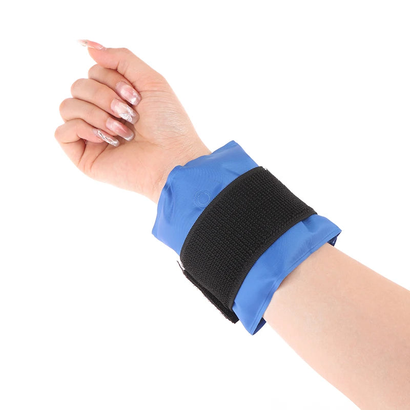 Ankle Ice Pack Brace Wrap — Reusable Hot & Cold Therapy Gel Support for Sprains & Pain Relief