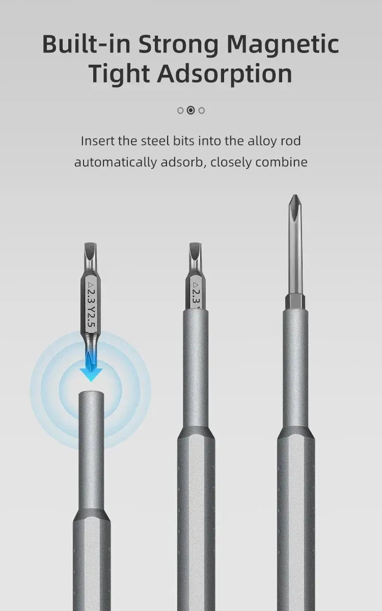 71-in-1 Precision Screwdriver Set – Double Magnetic Torx & Hex Bits, Mini Multifunctional Repair Tool Kit        4o