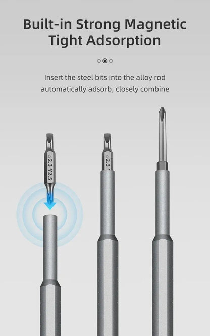 71-in-1 Precision Screwdriver Set – Double Magnetic Torx & Hex Bits, Mini Multifunctional Repair Tool Kit        4o