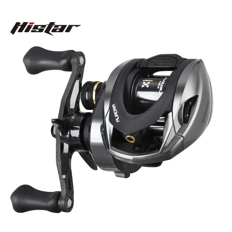 Histar Aurora AIR BFS Baitcasting Reel – Light Lure AT7 Aluminum Spool, 115G UL, 3D Dynamic Magnetic Braking System