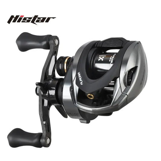 Histar Aurora AIR BFS Baitcasting Reel – Light Lure AT7 Aluminum Spool, 115G UL, 3D Dynamic Magnetic Braking System