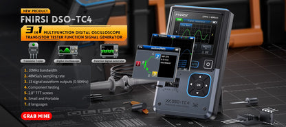 FNIRSI LCR-ST1 Mini Smart Tweezer – LCR, ESR, Resistance & Capacitance Tester for SMD Components