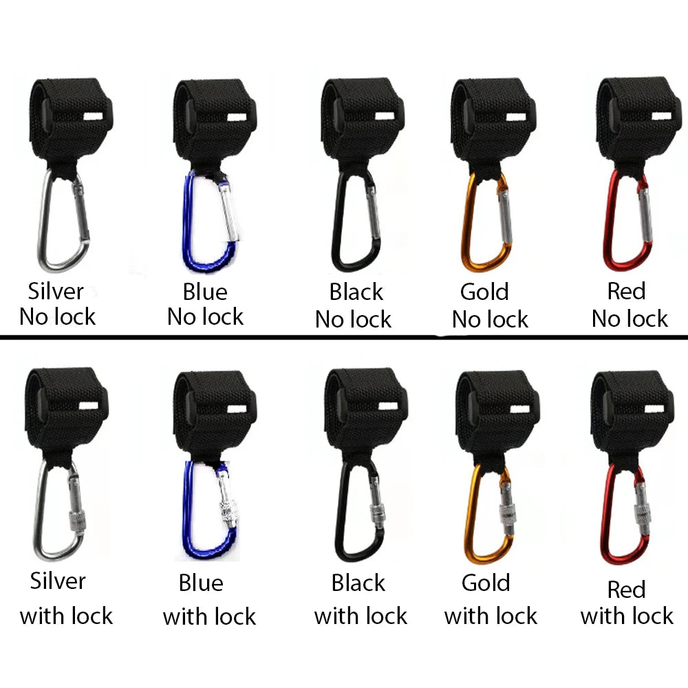 Aluminum Alloy Front Handlebar Hook – Motorcycle, Electric Scooter, Bicycle & Baby Stroller Hanger