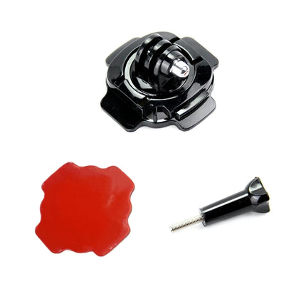 360° Rotating Helmet Mount with 3M Adhesive – GoPro Hero 10/9/8/7/6/5, Xiaomi Yi Action Camera Accessories Universal Helmet Bracket Mount