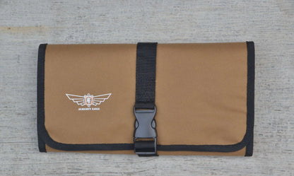 Oxford Cloth Portable Tool Roll – Foldable Wrench & Hammer Storage Pouch for Camping & Toolkit