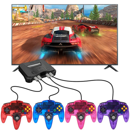 Wired Transparent N64 Gamepad Controller – Joystick for Nintendo 64 Console Accessories