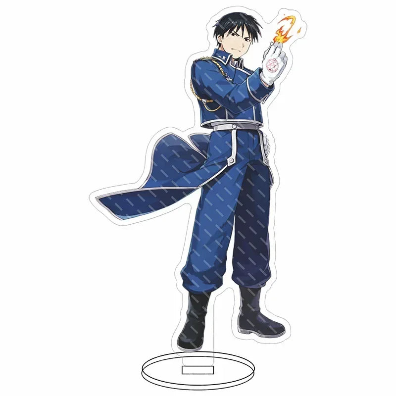 Fullmetal Alchemist Acrylic Stand — 15cm Anime Action Figure PVC Desktop Model Toy Gift