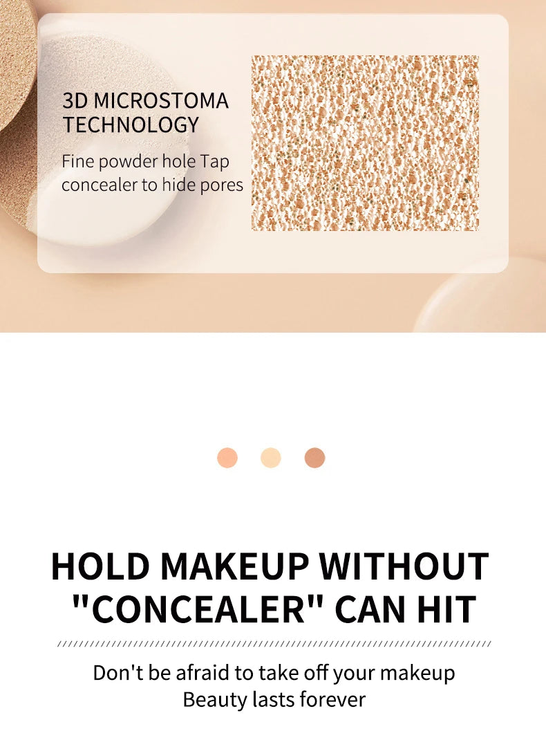 OCHEAL Whitening BB Cream – Face Foundation Concealer & Air Cushion Makeup for Girls, Original Facial Beauty Cream