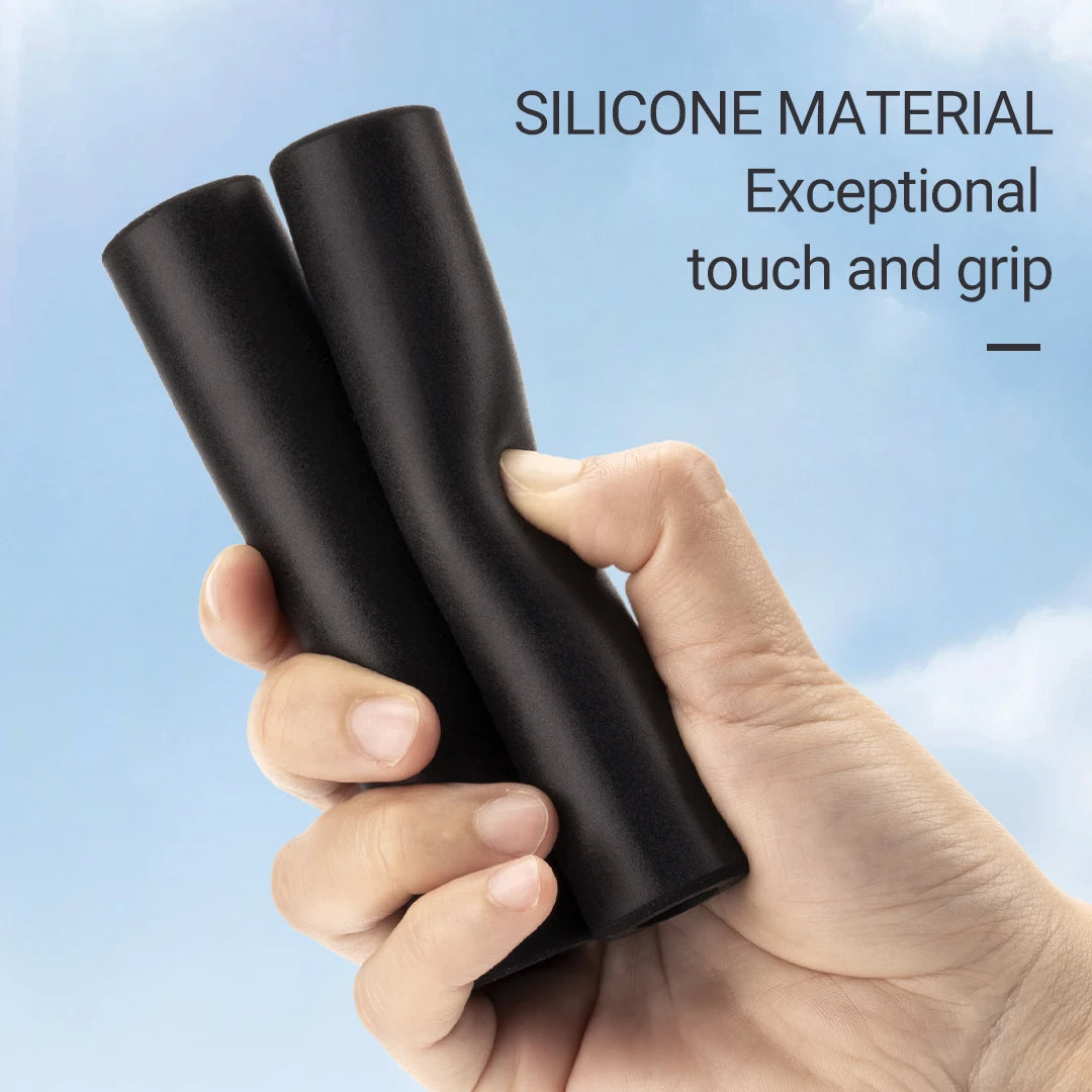 MANA MTB Silicone Bike Grips – Thickened Lightweight Shock-Absorbing Comfortable Bicycle Handlebar Grips
