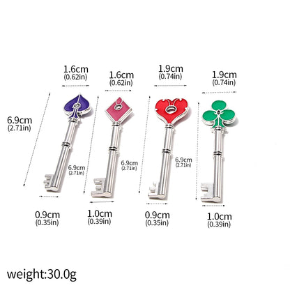 Resident Evil Remake RPD Key Set - Raccoon Police Department Logo Keychain and Cosplay Accessories Gift