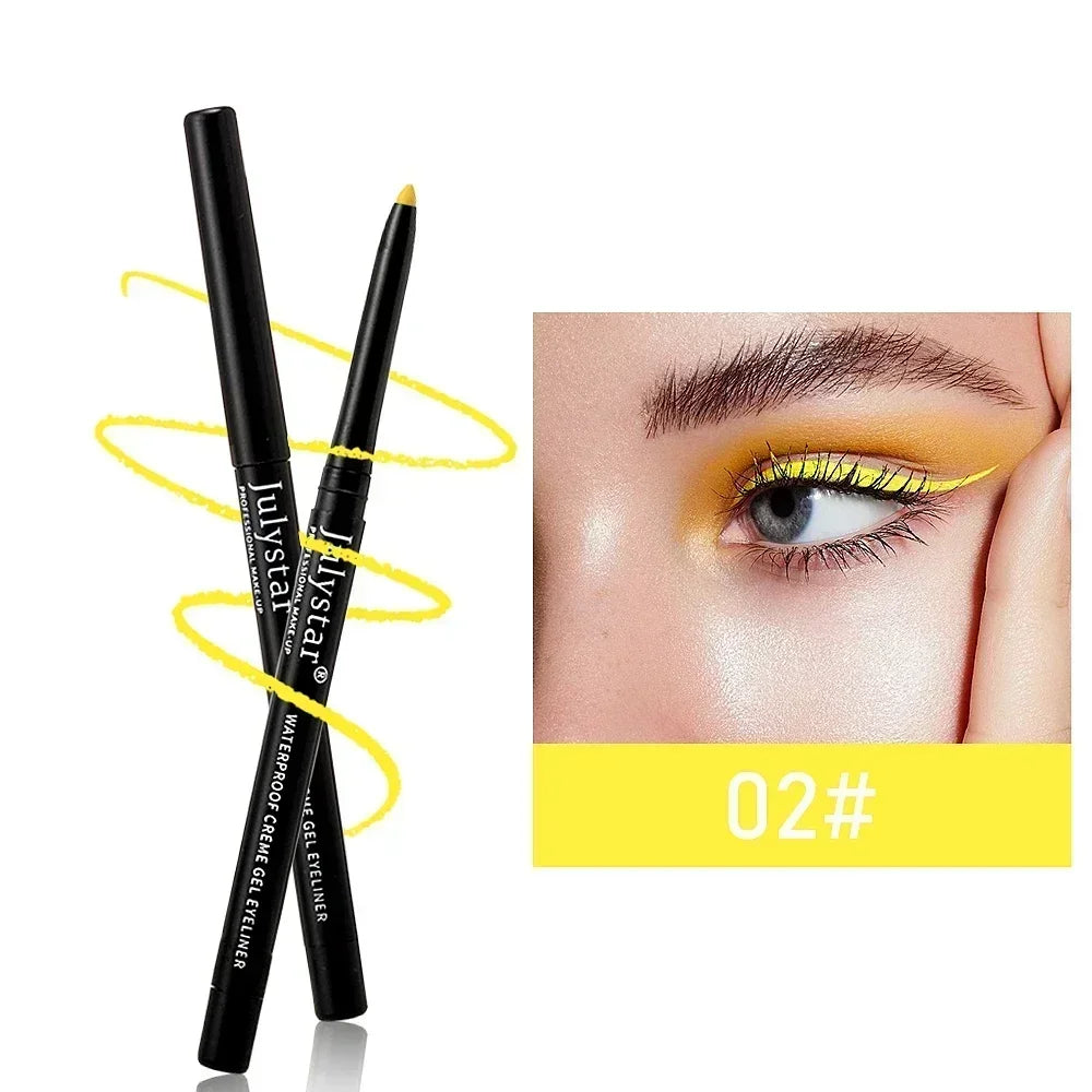 3PCS Waterproof & Smudge-Proof Black Eyeliner Pencils – Long-Lasting, Bold Eye Makeup with Smooth Glide Formula