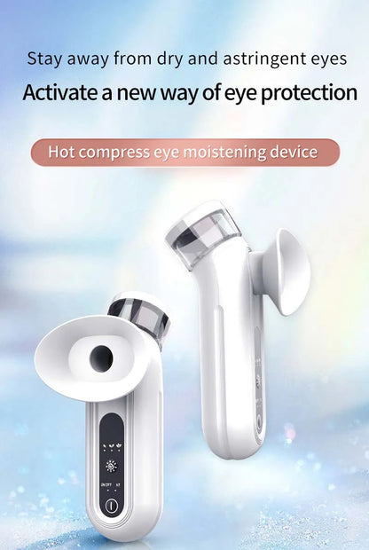 Portable Nano USB Eye Mist Sprayer – Ionic Warm Compress Humidifier for Eye Care & Dry Eye Relief