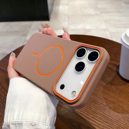 Luxury Magnetic Matte Phone Case - Soft Shockproof MagSafe Cover for iPhone 17 Pro Max & More