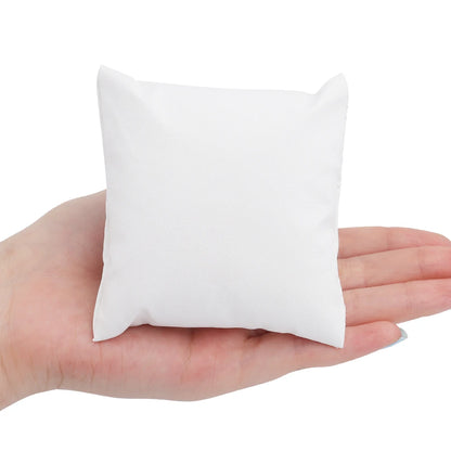 Velvet PU Leather Jewelry Pillow Stand – Organizer for Bracelets, Bangles, Anklets & Watches, Display & Photography Prop