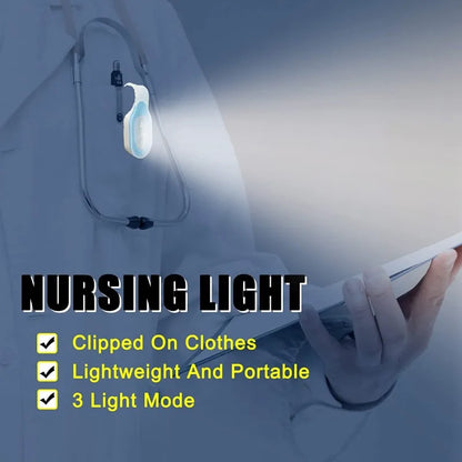 LED Clip Flashlight - Magnetic Night Safety Light for Riding, Running, and Outdoor Sports - Essential Emergency Lighting Tool
