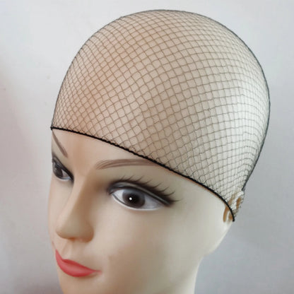 Five-Color Nylon Hairnets – Soft Elastic Invisible Hair Nets, 20PCS/50PCS Sample Pack