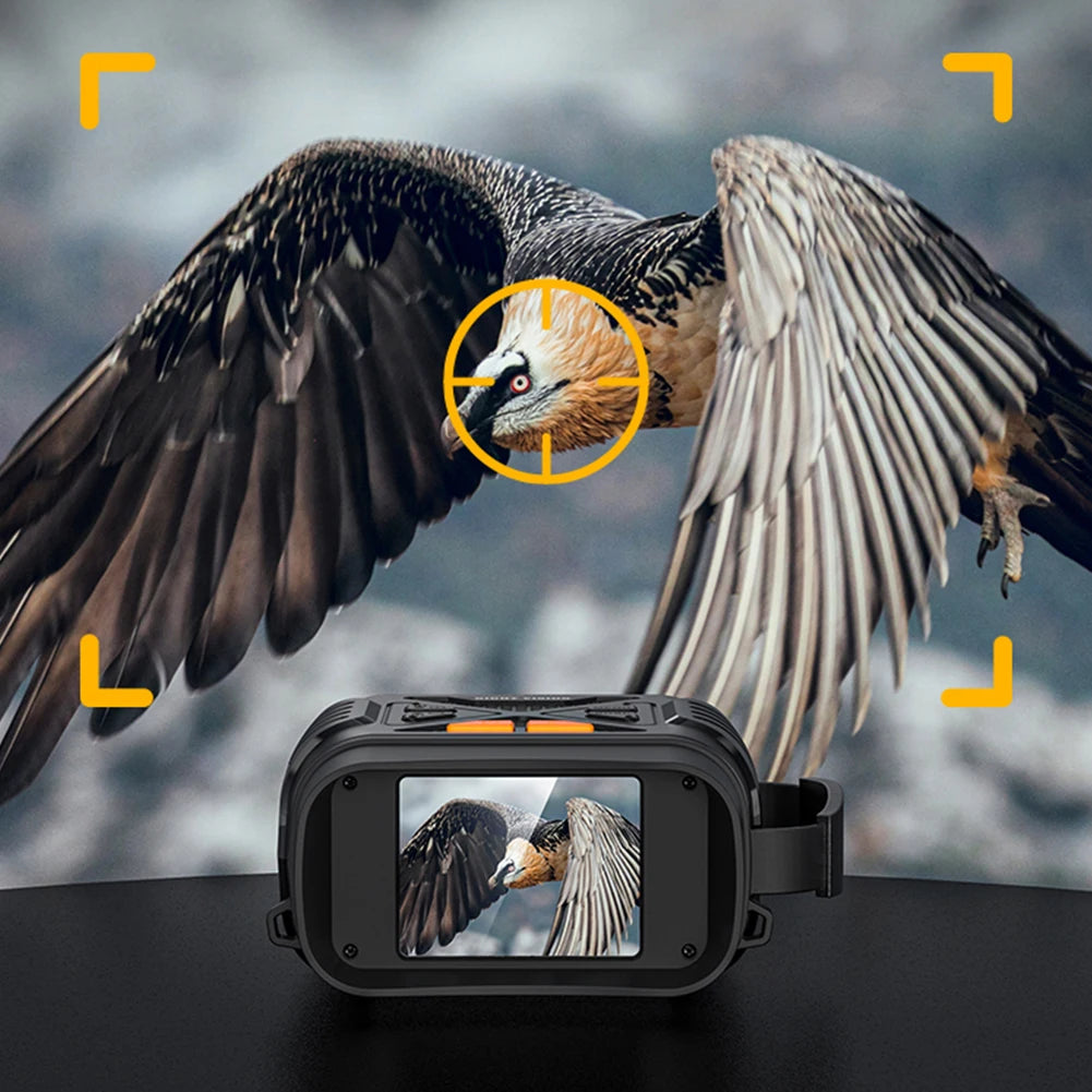 HD 1080P Infrared Binoculars | 10X Digital Zoom with 7 Gear Night Vision & 2000mAh Rechargeable Battery