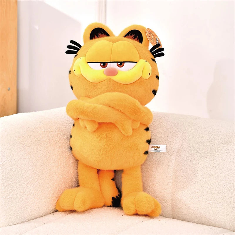 Original Garfield Family Plush Toys — Kawaii Soft Stuffed Garfield & Odie Dolls for Kids