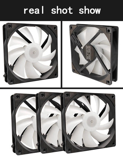 Manmu Festival Edition 120mm RGB Computer Fan — High-Performance Cooling for Gaming PCs