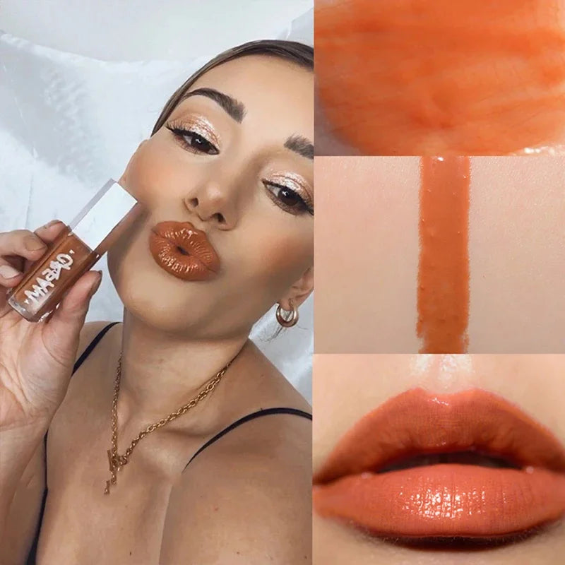 Fenty Beauty Lip Glaze – Moisturizing Glitter Lip Plumper Liquid Lipstick for Women & Beginners