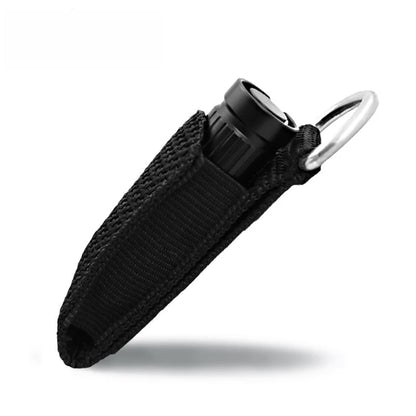 Molle Flashlight Holster - Nylon Tactical Torch Pouch Belt Holder for T305 T309 T410 Camping Outdoor EDC Tools
