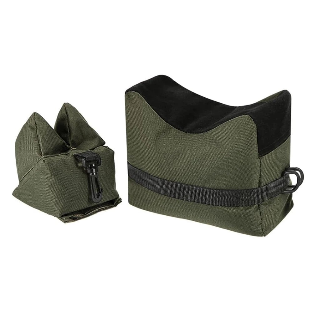 Outdoor Tactical Rifle Rest Sandbag Stand Bag – Hunting Shooting Bench Support Gun Holder for Target Sports (Unfilled)