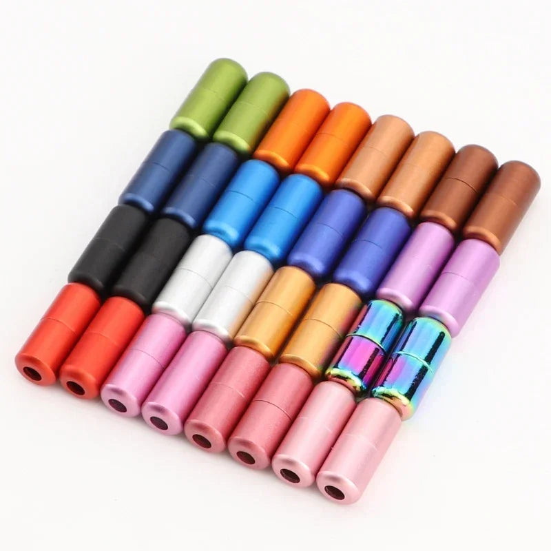 New Colorful Elastic No-Tie Shoelaces – Round Sneakers Laces for Kids & Adults