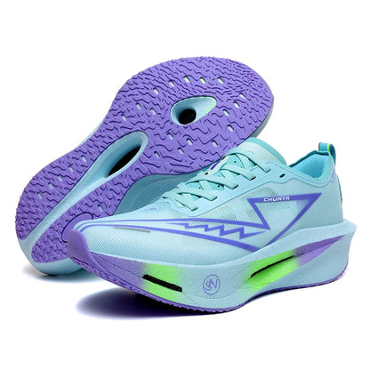 Carbon Plate Marathon Running Shoes - Lightweight Breathable Athletic Sneakers for Men & Women