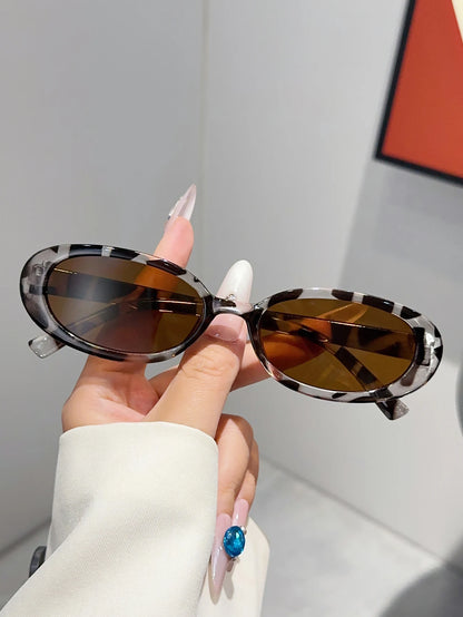 Fashionable Mixed Glasses Set - Chic Black & Tortoiseshell Oval Eyewear for Women Daily Wear