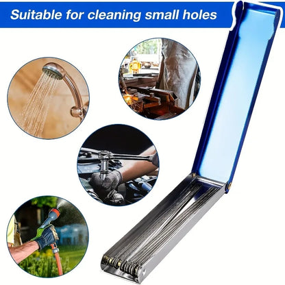 Welding Torch Nozzle Cleaning Kit - 13-in-1 Tip Files & Metal Reamers for Gas Orifice Cleaning