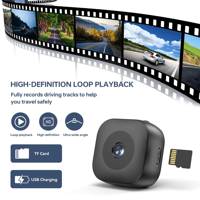 Xiaomi Mini HD 4K WiFi Camera — Wireless Security Monitor for Smart Home, Remote Video Surveillance Camcorder