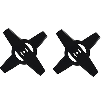150mm Universal Metal Grass Trimmer Blades – 3/4 Tooth Brushcutter Head for Electric Lawn Mower & Garden Tool Accessories
