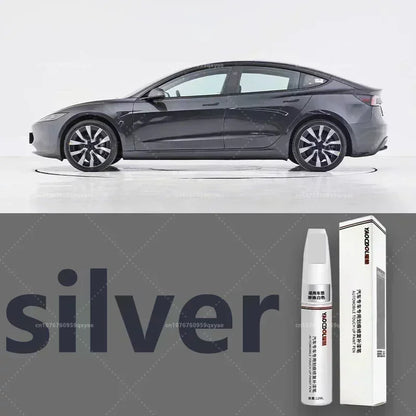 Tesla Model 3/Y/X Pearl White Paint Repair Pen – Touch-Up Kit for Auto Paint Restoration