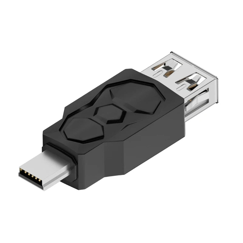 DXAB USB 2.0 Adapter – Micro & Mini Male to Female Converter Connector Changer