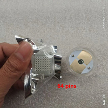 Disposable Fractional RF Cartridge Accessory, Gold-Plated 10/25/64 Pins Nano Cartridge for RF Machine, Anti-Stretch Marks Treatment