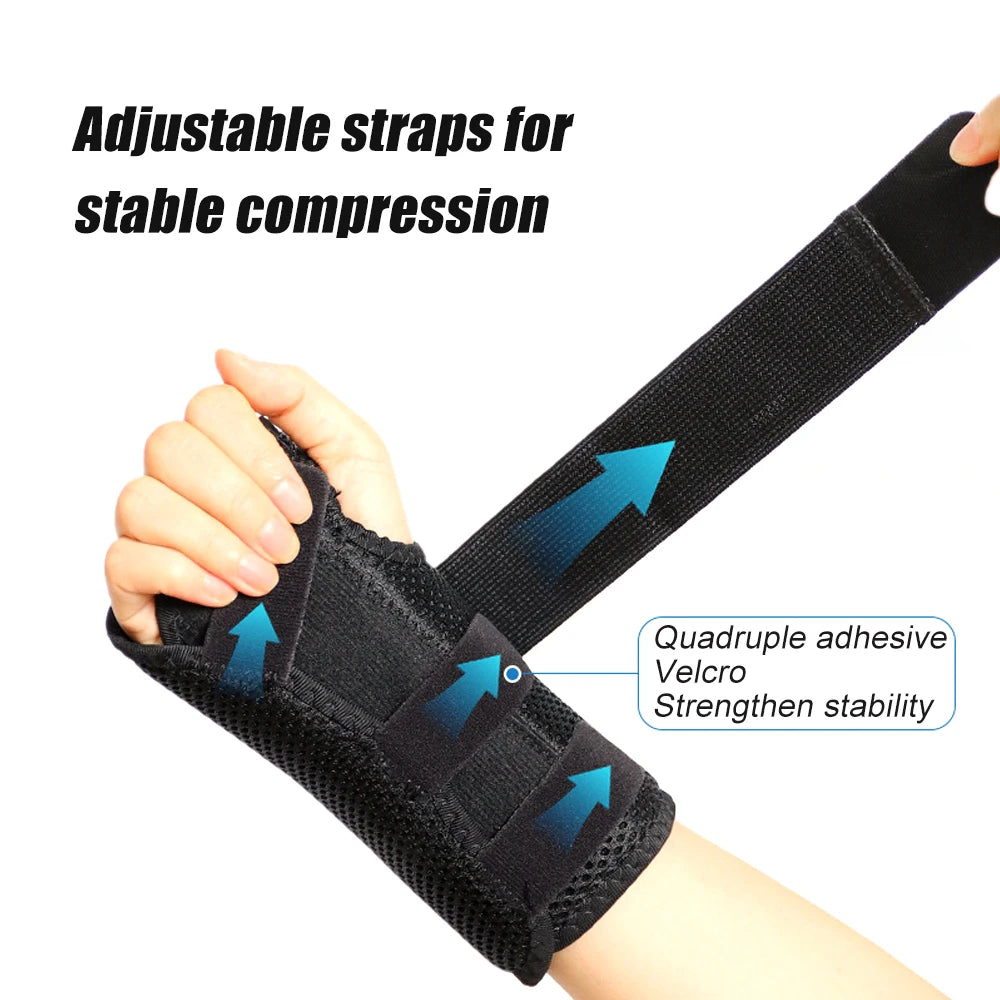 Wrist Support Brace - Comfortable Wrist Splint for Tendonitis, Carpal Tunnel & Post-Cast Support