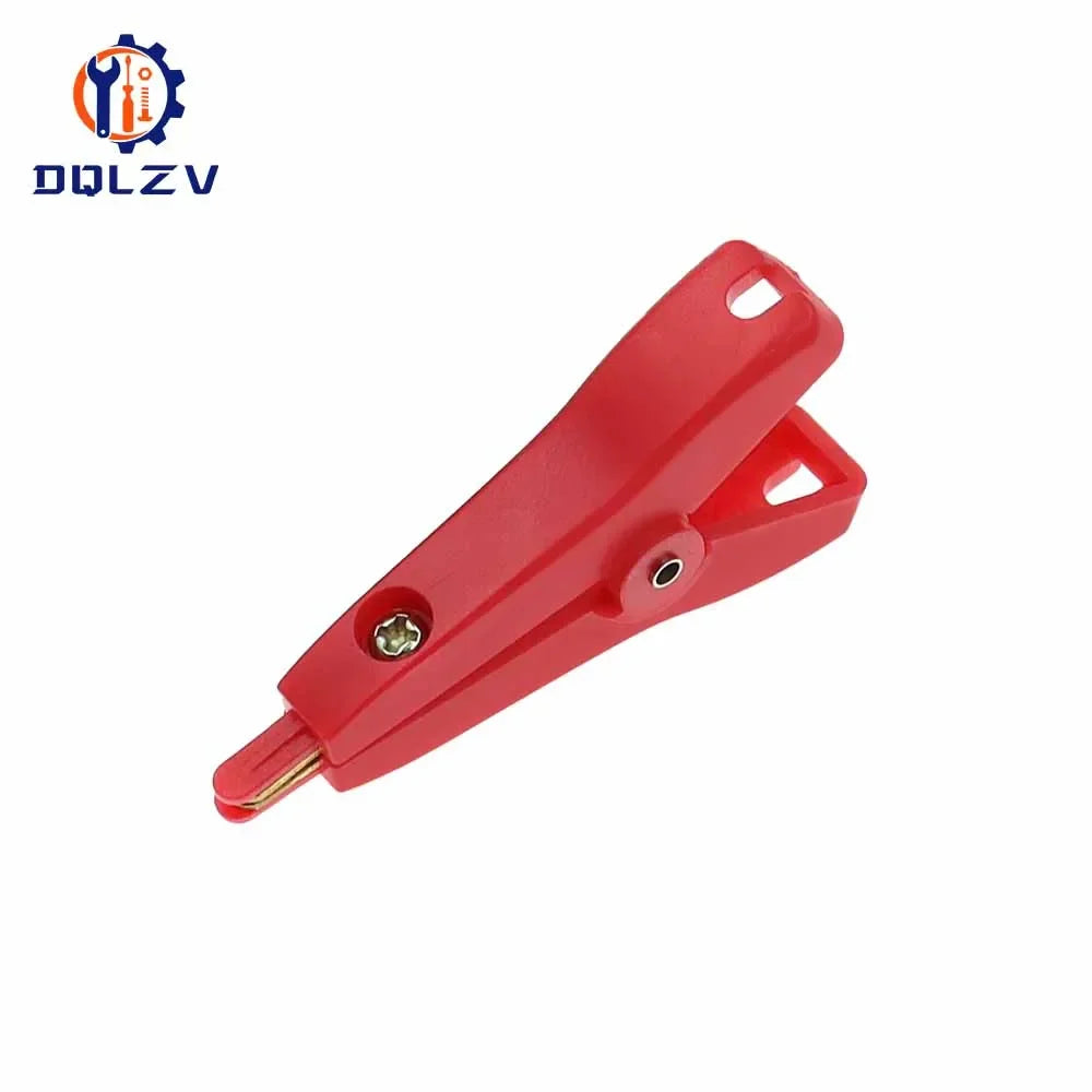 Insulated Crocodile Clips - 5A Copper Alligator Clamps for Cable & Battery Testing