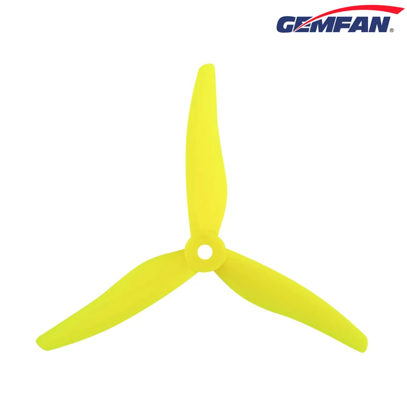 4PCS Gemfan 51466 V2 5” 3-Blade Tri-Propellers for FPV Racing Drones – Brushless Motor, 6 Colors
