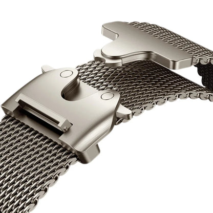 Titanium 1:1 Milanese Strap for Apple Watch Ultra 49mm – Compatible with iWatch Series 10 9 8 7 6 SE 5 4 3, 46mm 45mm 44mm 42mm
