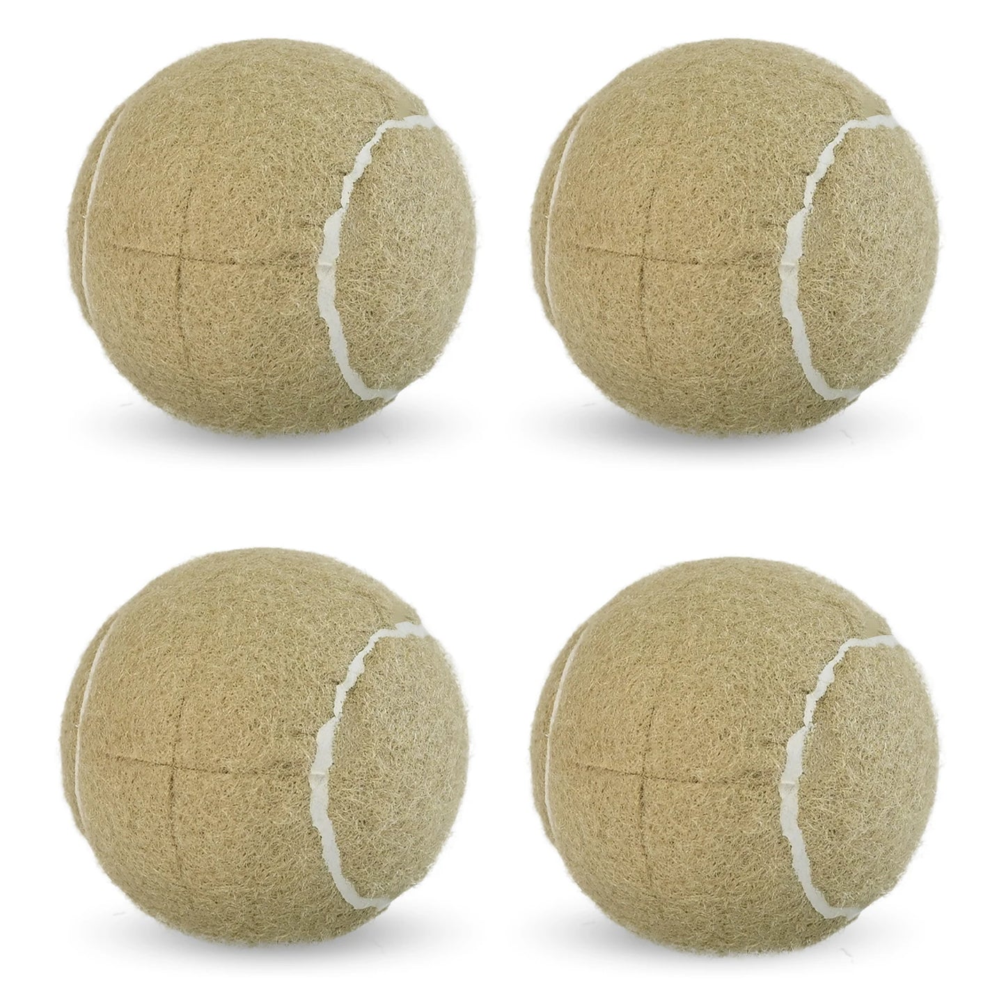 4pcs Precut Walker Tennis Balls – Heavy Duty Felt Pads for Furniture Legs & Floor Protection