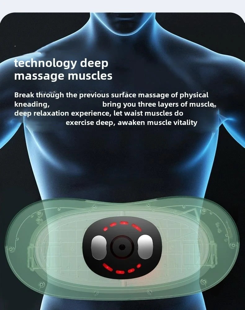 Electric Lumbar Traction Device Massager – Adjustable Intensity with Heat Function, Inflatable Back Stretcher
