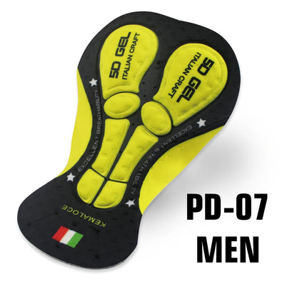 KEMALOCE Cycling Gel Pad - 5D/12D Breathable Shockproof Bike Cushion With Silicone Foam Comfort For Men & Women Long Rides